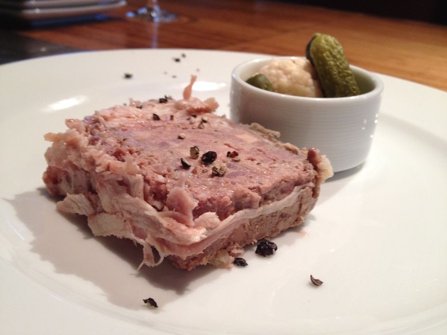 自家製　田舎風パテ