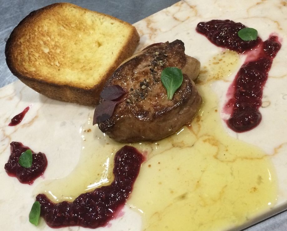 フレッシュ　フォワグラのポワレ