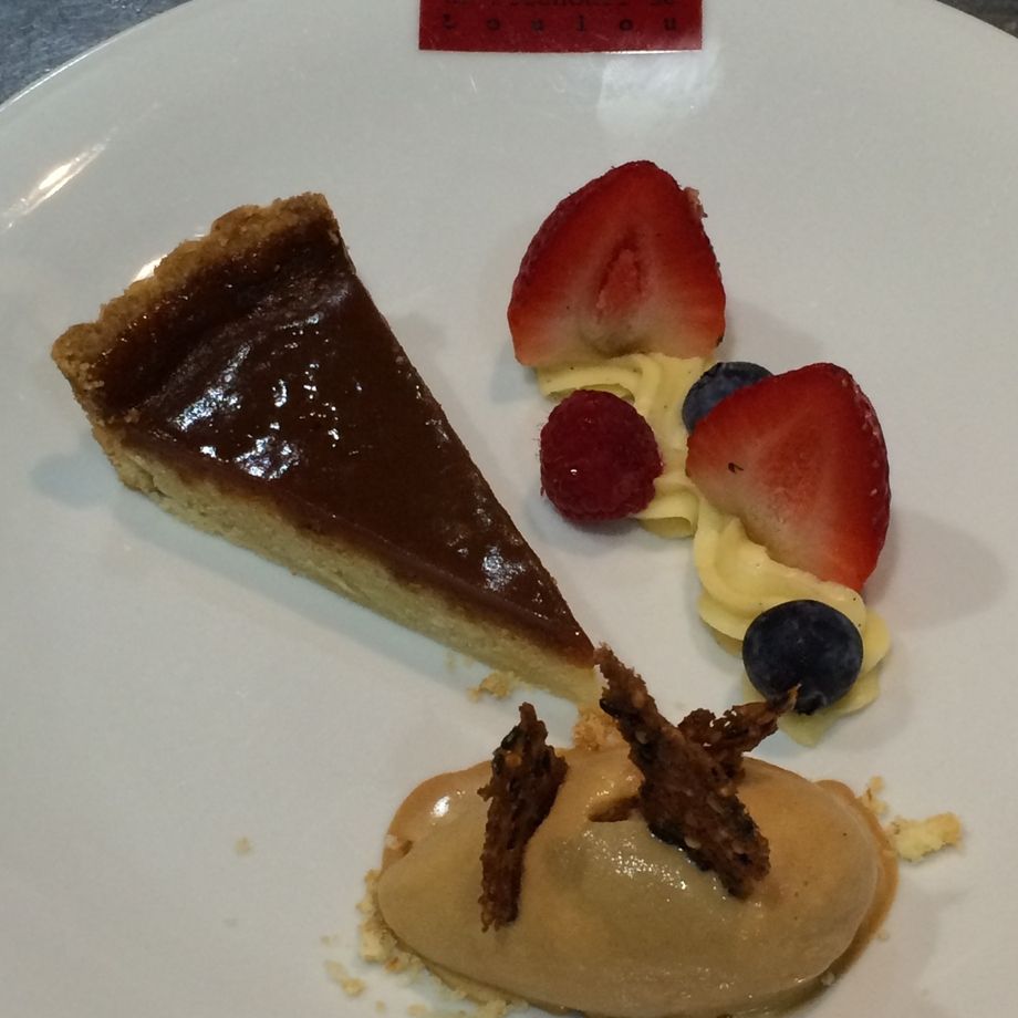 塩カラメル　タルト