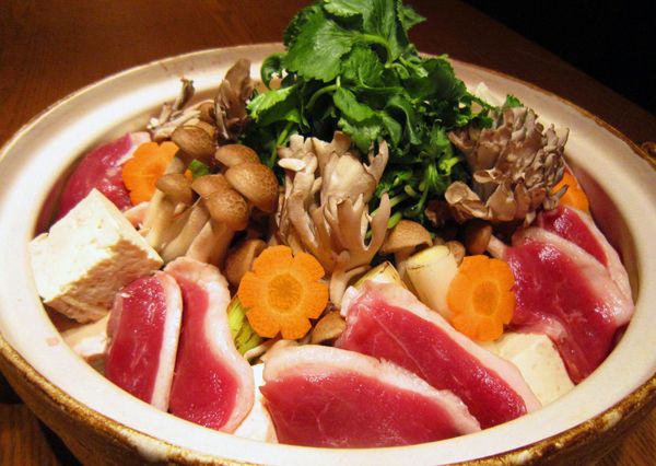 鶏ガラ白湯鴨鍋