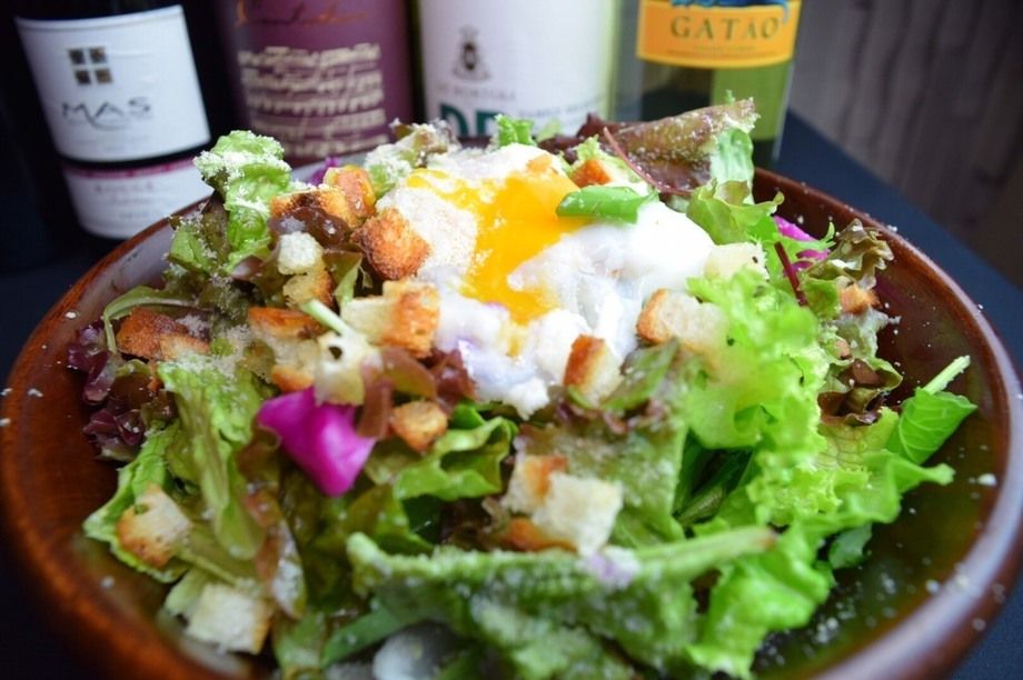 温玉シーザーサラダ