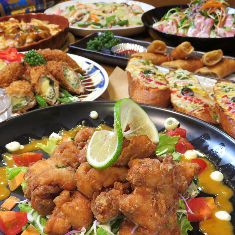 飲み放題3時間込み宴会コース(宮崎大学学生様割引)（3300円）