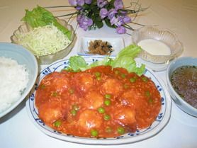 エビチリランチ