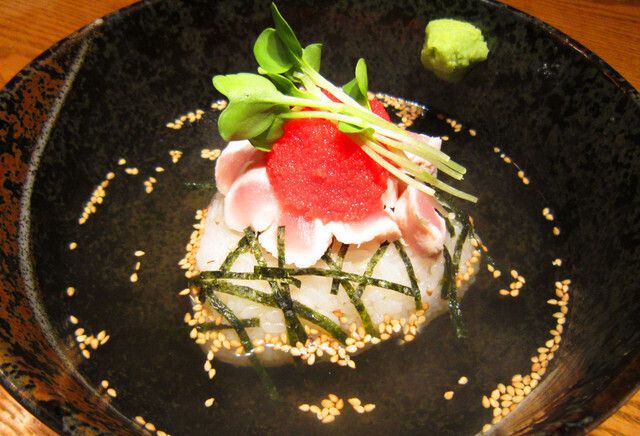 ササミ明太茶漬け