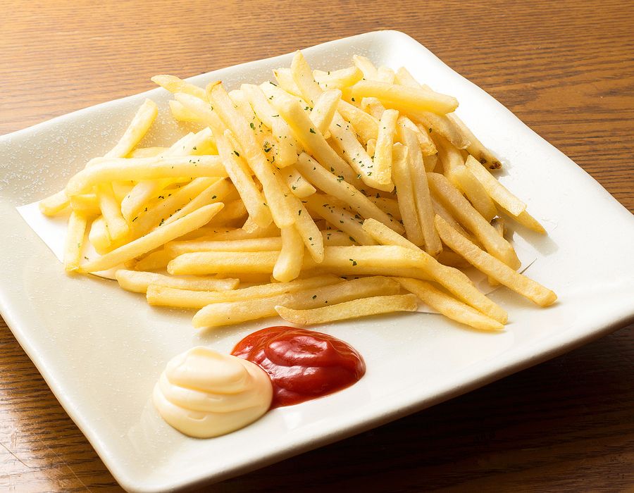 山盛りポテトフライ