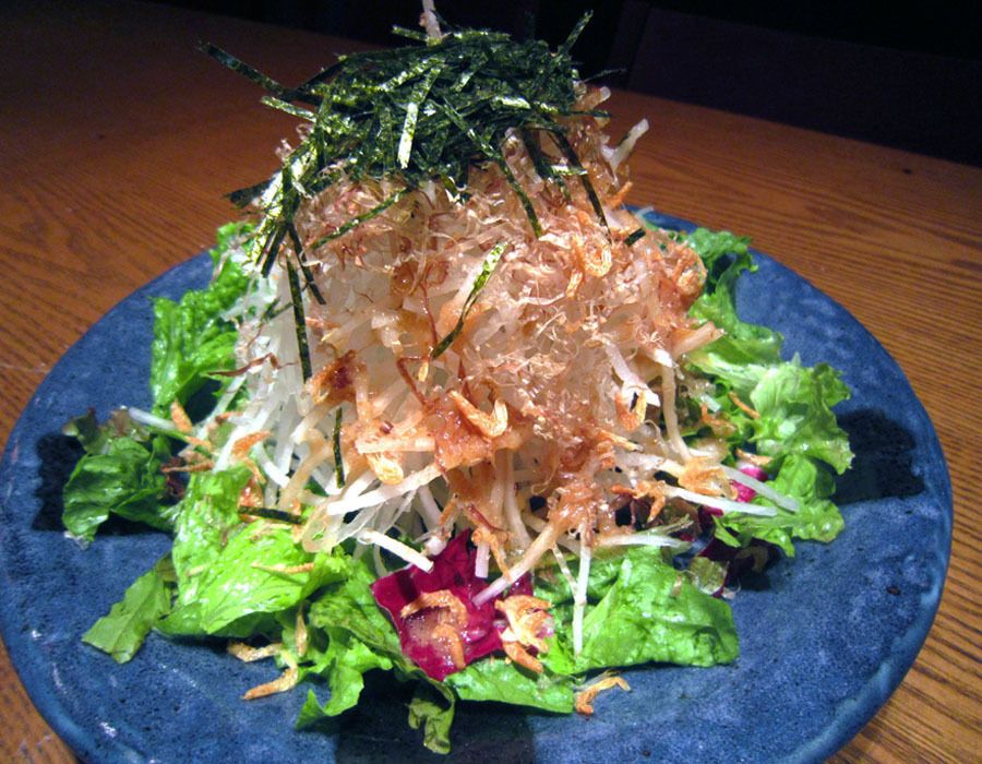 シャキシャキ大根サラダ