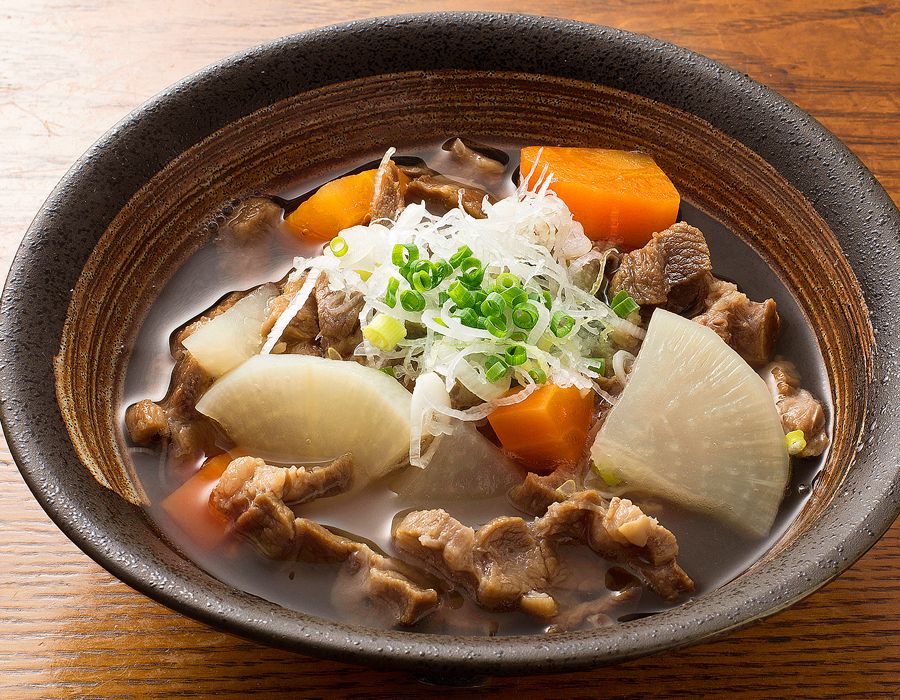 牛タンのスジ煮