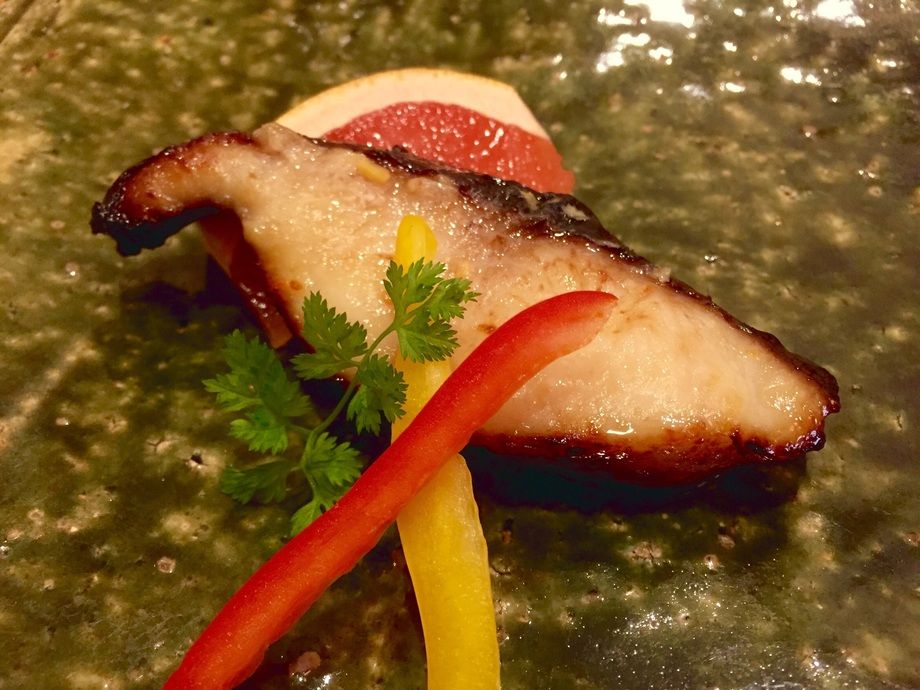 銀鱈の西京焼き（¥1,400）