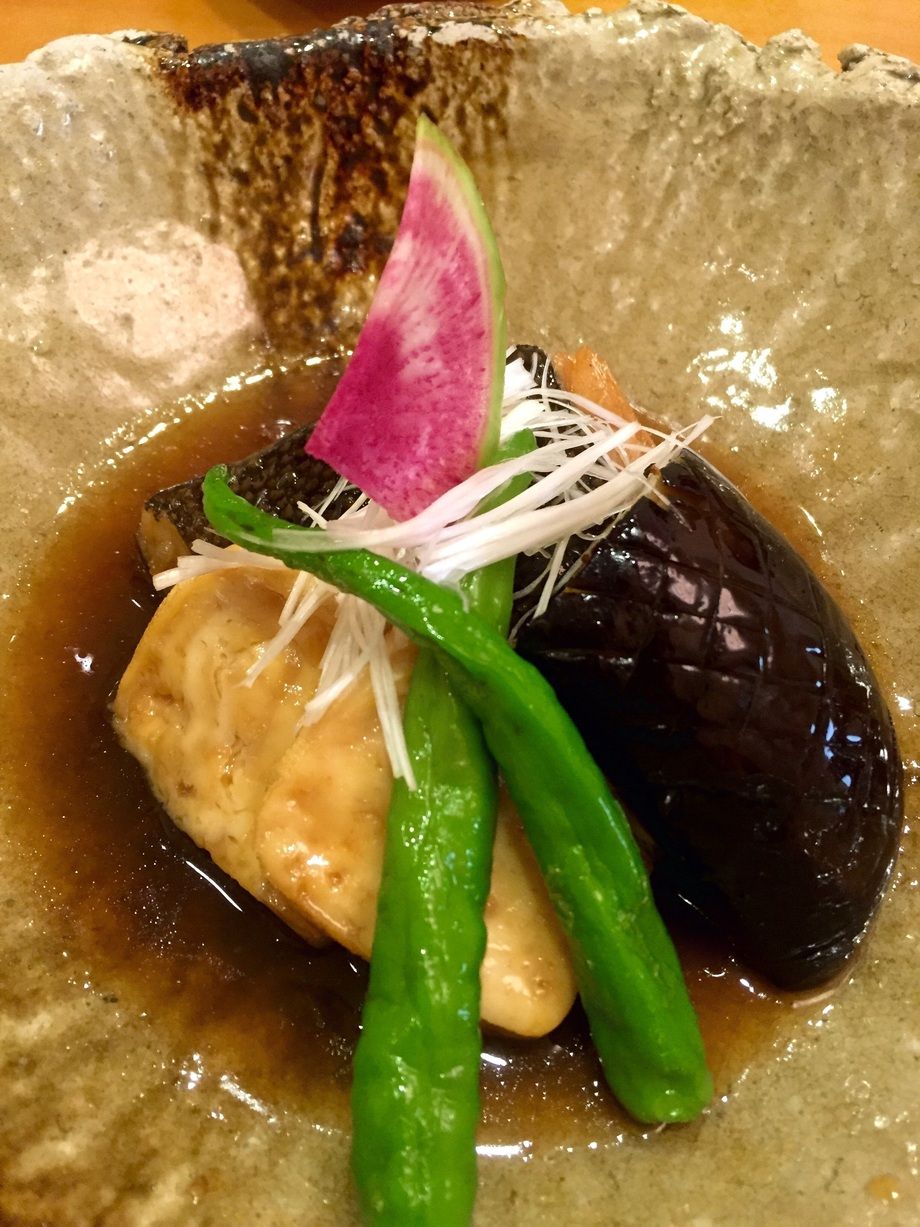 黒むつ煮付け（¥1,800）