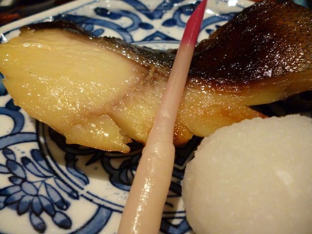 銀鱈の西京焼き（980円）