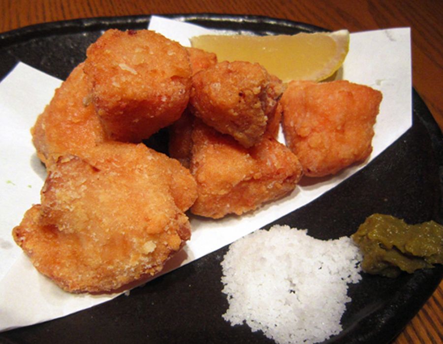 サーモン竜田揚げ