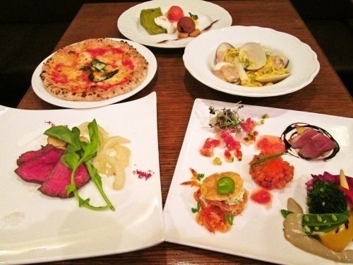 シェフのおまかせコース