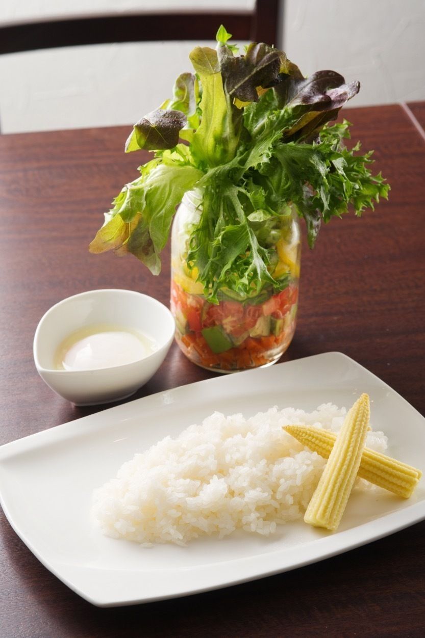 サラダごはん