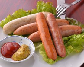 ゆでソーセージ５種盛り