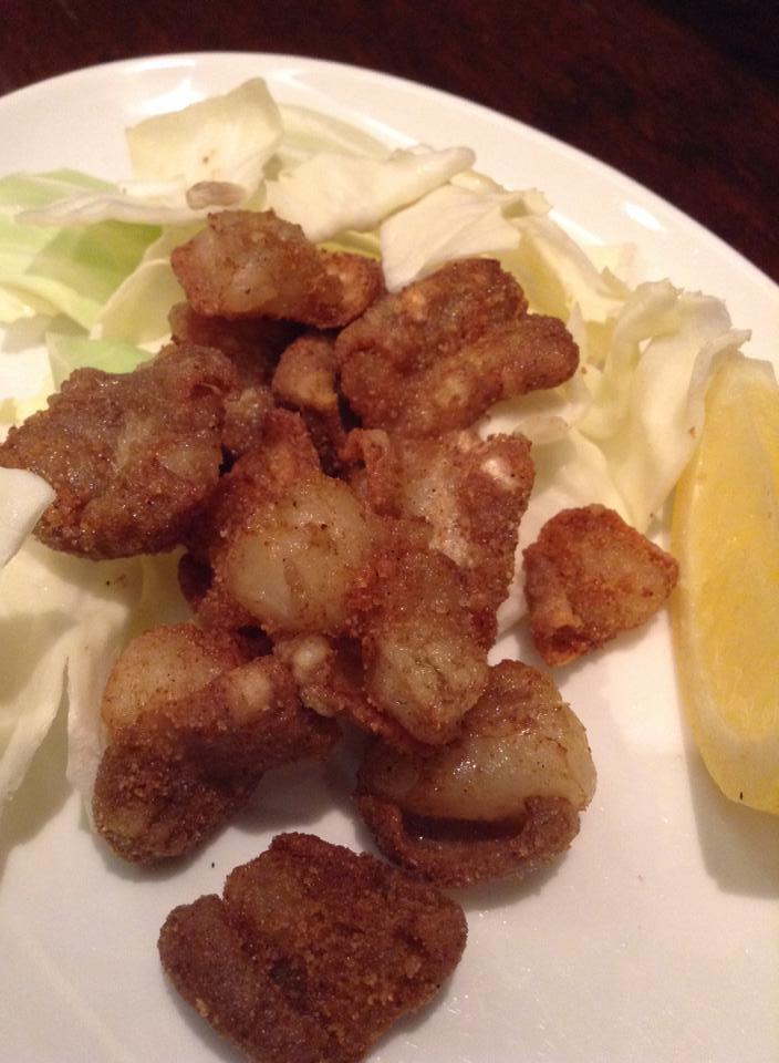 牛ホルモンのから揚げ（1,500円）