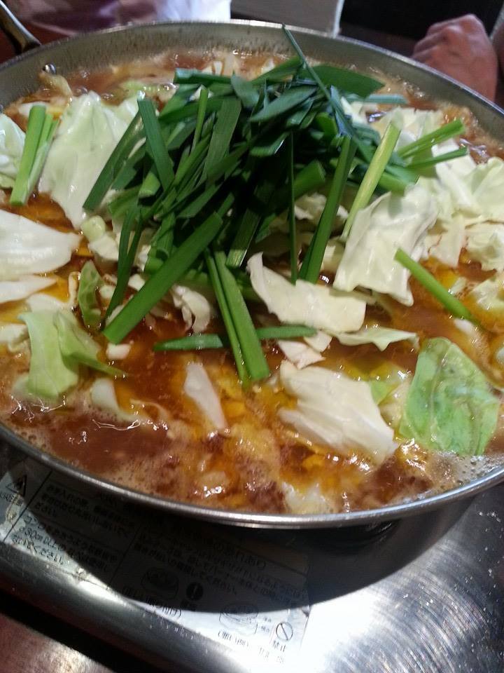 博多もつ鍋 カレー味（鍋1人前につき、プラス550円）