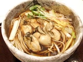 広島県産 牡蠣そば（せいろ）