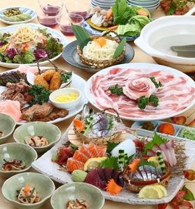 【宴会】 長崎ひかり豚しゃぶしゃぶコース