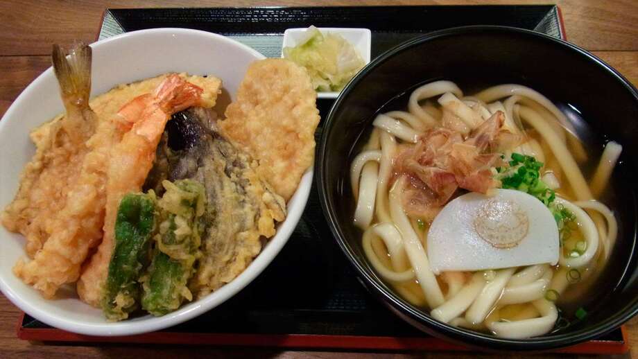 上天丼とﾐﾆおうどんｾｯﾄ