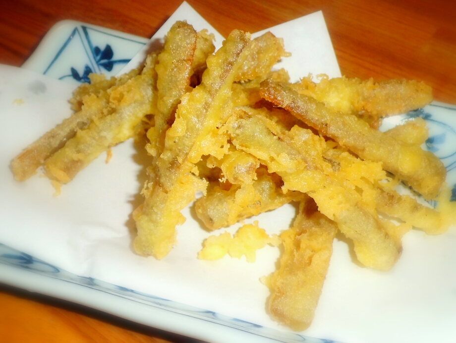 ごぼうの天ぷら