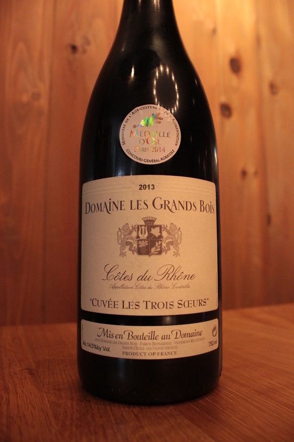 2013 グラン ボワ・コート デュ ローヌ ルージュ レ トロワ スール