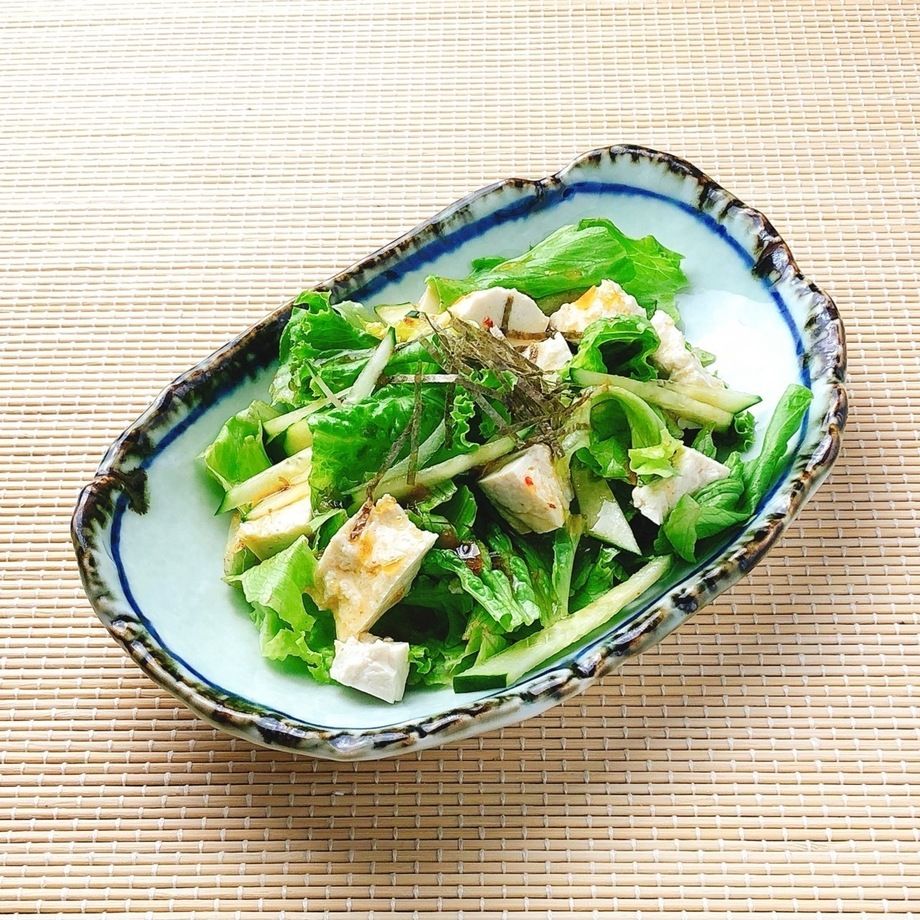 島豆腐サラダ（680円(税込)）