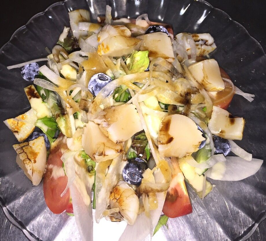 ホタテ貝柱のサラダ