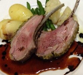 オーストラリア産　仔羊背肉のロースト