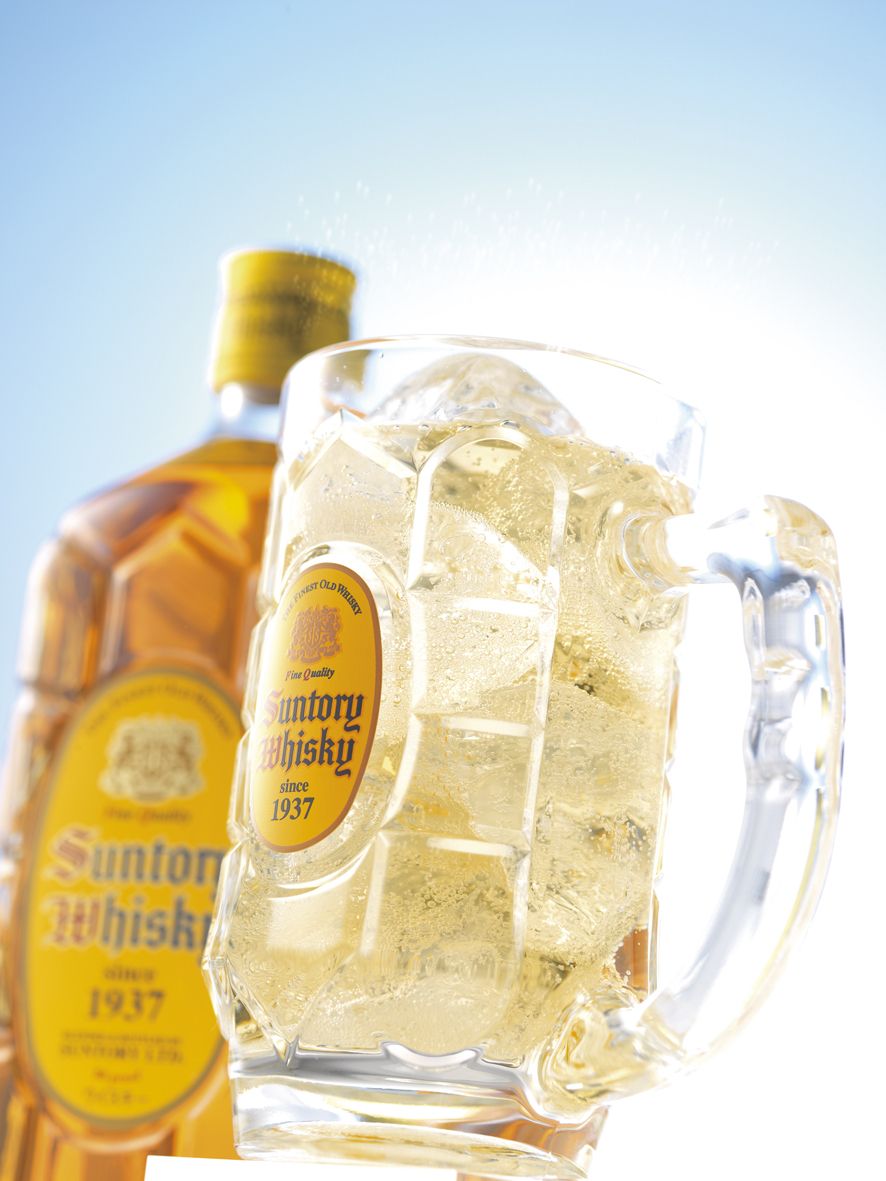 角ハイボール（シングル390円　ダブル590円）