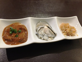 おすすめ珍味三種盛り