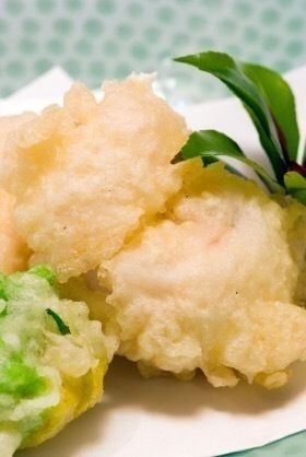 北海道産真鱈白子の天ぷら