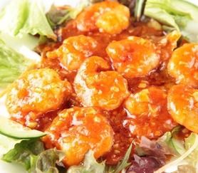 エビのチリソース　