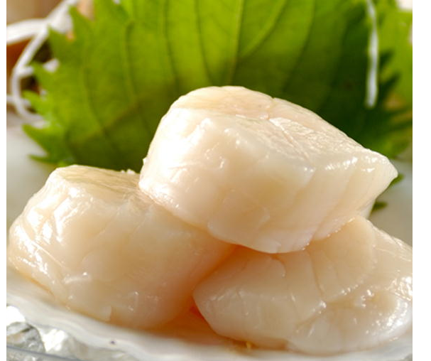 ほたてのお刺身（1,740円）