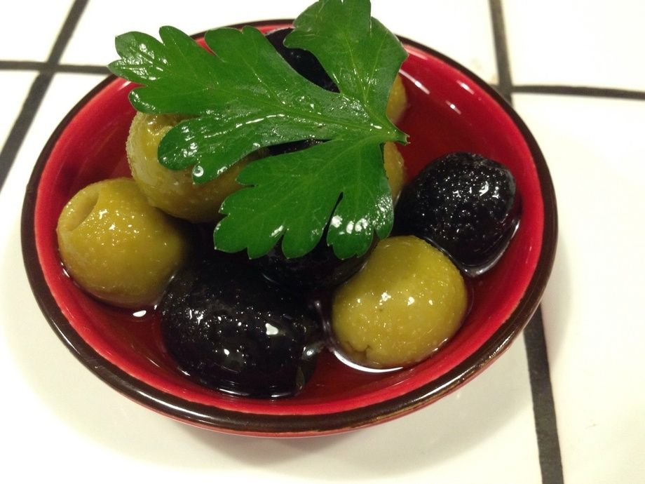 オリーブ3種盛り合わせ