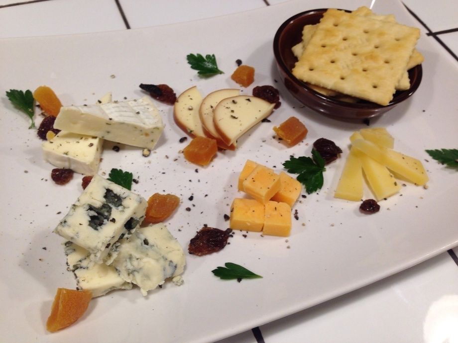 チーズの盛り合わせ