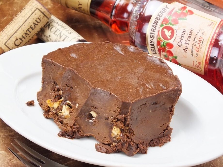 チョコとヘーゼルナッツのテリーヌ（¥500）