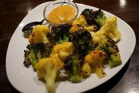 窯焼きブロッコリーとカリフラワー