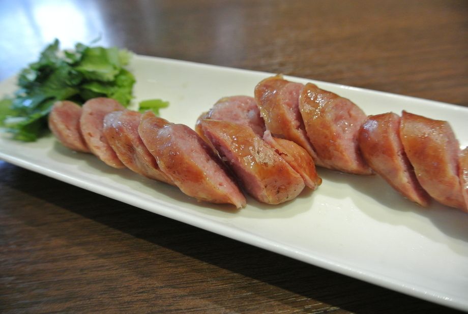 【冷菜】中華ソーセージ （680円）