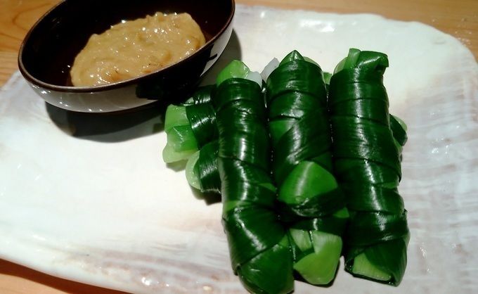 「天草冬野菜フェア」天草ねぎのひともじぐるぐる