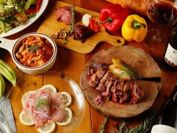 〜お料理全8品〜 本格料理の飲み放題付きプラン