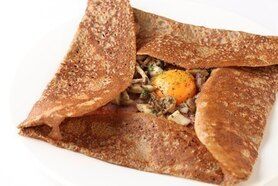 ガレットベーコン.キノコ