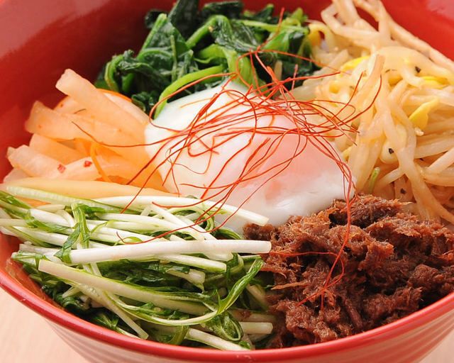 五穀米と八種の野菜ビビンバ