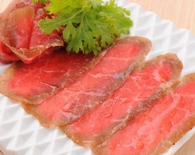 熟成和牛の自家製生ハム