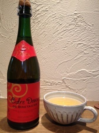 ブルターニュ産りんごを使ったシードル