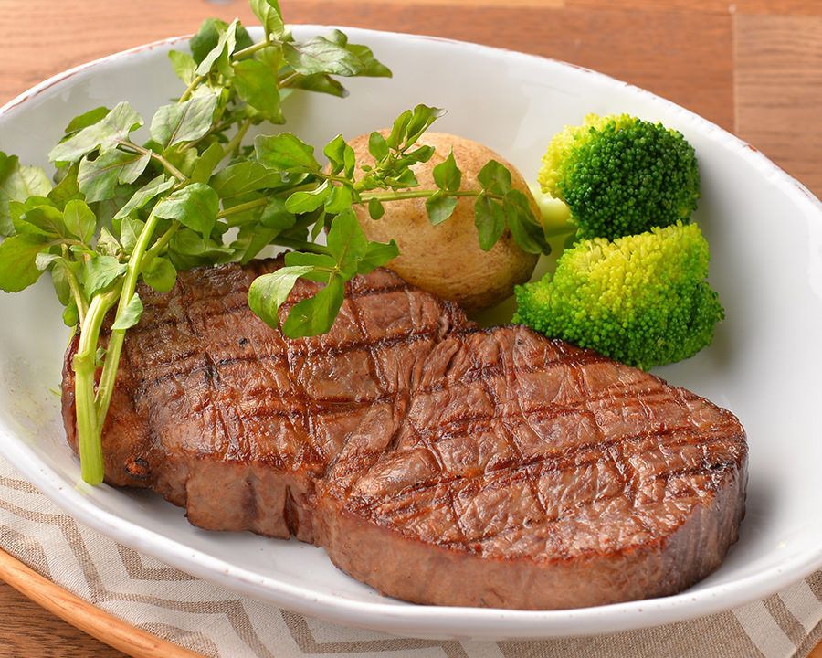 本日の熟成和牛ステーキランチ