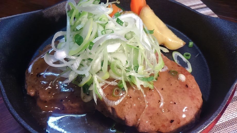 140gダブルハンバーグ（1480円）