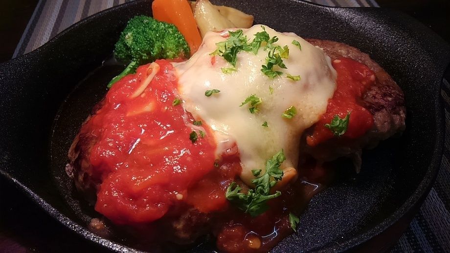 200gダブルハンバーグ（1980円）