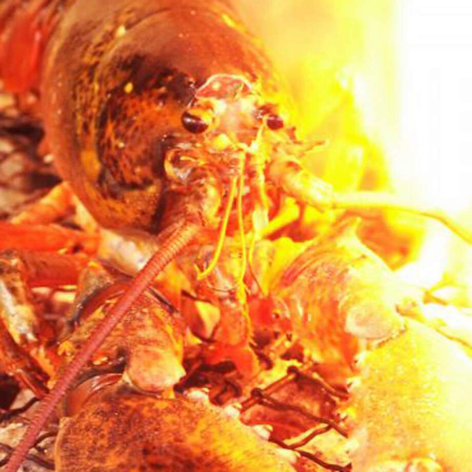 オマール海老の炭火焼