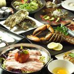 オマール海老・フォアグラ・ズワイガニ・黒毛牛★全11品5,000円⇒4,500円 2時間飲み放題