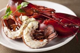 丸ごと！炭焼きオマール海老